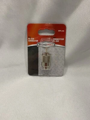 Roadpro RPPL-259 CB Radio Antenna Coax Cable Male PL-259 Connector New - Image 1 of 2
