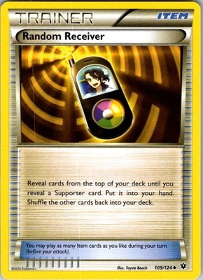 Pokemon | XY - Fates Collide | Random Receiver | 109/124 | Normal | NM - Image 1 of 2