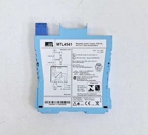 MTL MTL4541 Repeater Power Supply, 4/20mA for 2 or 3 Wire Transmitters - Picture 1 of 9