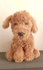Tesco goldbrauner Welpe Hund weiches Plüschtier Curtis der Cavapoo 10 Zoll sitzend 2007 - Bild 1 von 4