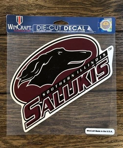 Southern Illinois University Salukis SIU 8x8 Die Cut Decal Window Film - Picture 1 of 2