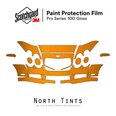 Kit de sujetador transparente película de protección de pintura precortada Bentley Continental GT 06-2008 3M PRO Foto 1 de 4