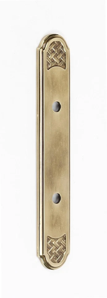 Acabado de herrajes de placa posterior de gabinete: antiguo pulido Foto 1 de 1