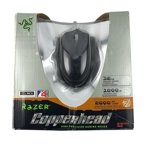 Razer Copperhead Anarchy Red RZ01-00050200-R1M1 Laser Gaming Mouse - Picture 1 of 10
