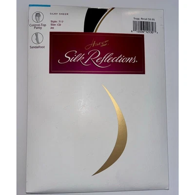 Nuevo con etiquetas Pantimedias Hanes Talla JET CD Seda Reflections Control Top #717 Foto 1 de 3