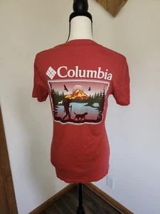 Columbia Outdoors Hiking Graphic T Shirt - Picture 1 of 4