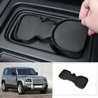 For Land Rover Defender 2020-2023 Black Center Console Water Cup Holder Pad 1Pcs