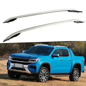Barra de riel lateral superior riel de techo bastidor Fits For VW Amarok 2023 2024 - Imagen 1 de 7