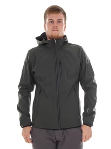 CMP Softshelljacke Kapuzenjacke Übergangsjacke grün ClimaProtect® - Bild 1 von 3