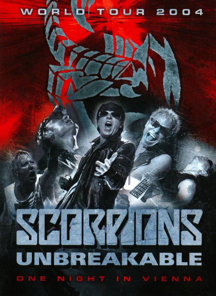Scorpions - Unbreakable - One Night In Vienna (DVD, 2005)