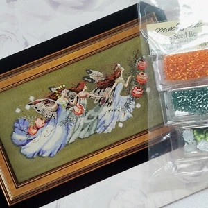 Shakespeare's Fairies Mirabilia Cross Stitch Chart and Embellishment Pack MD103 - Picture 1 of 19