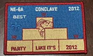 2012 NE-6A CONCLAVE LODGE 12 20 482 470 37 ORDER ARROW BOY SCOUT OA NENTEGO -RS - Picture 1 of 1