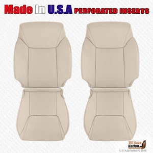 Cubierta de asiento de cuero perforado para conductor Lexus LX570 2008 conductor pasajero bronceado - Imagen 1 de 18