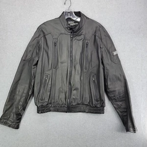 Tourmaster Riding Jacket adult 40 small leather motorcycle apparel - Picture 1 of 12