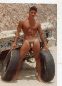 FOX STUDIOS  ORIGINAL ART PHOTO * 5X7" TONY BRONCO* LATIN BEEFCAKE - Picture 1 of 1