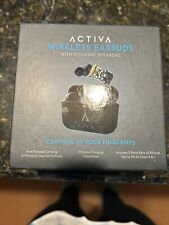 Activa Wireless Earbuds Dynamic Speakers Control at Your Fingertips ~ Green NEW!
