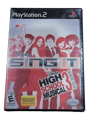 Disney Sing It High School Musical 3 Senior Year (PlayStation 2 PS2) New - Image 1 of 4