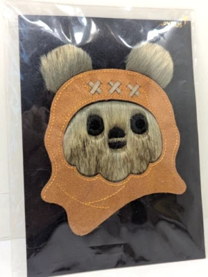 Papyrus Star Wars Ewok Birthday Card Furry Face (Read) Hope Your Birthday EWOKS! - Image 1 of 4