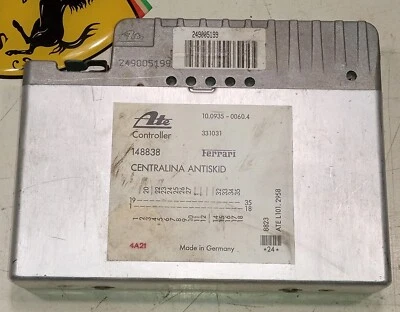 Ferrari 355 ABS controle eletrônico de freio antiderrapante ECU_148838_348_GENUÍNO - Imagem 1 de 4