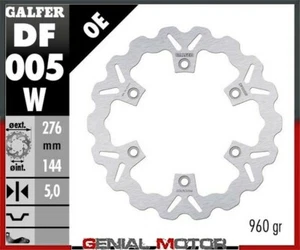 1988>1990 Honda Cbr 600 F Fixed 276X5mm Wave Front Brake Disc - Picture 1 of 1