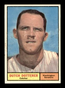1961 Topps Set Break #332 Dutch Dotterer VG *OBGcards* - Bild 1 von 2