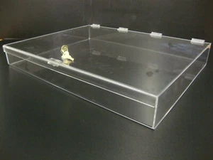 DS-Acrylic Countertop Display 24" x 18" x 3" Locking Security Showcase CUPCAKE - Picture 1 of 1