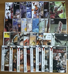 Y THE LAST MAN #1-32 INCL DBL EDICIÓN CARACTERÍSTICA (JUEGO DE 32) VÉRTIGO 2002 CASI NUEVO/M - Imagen 1 de 2