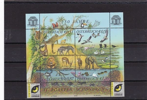 Österreich 2002 - Block 18 - 250 Jahre Tiergarten Schönbrunn ** - Picture 1 of 1