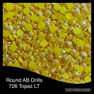 AU SELLER 2000 Drills Diamond Painting ROUND AB Topaz LT 726 - Imagen 1 de 1
