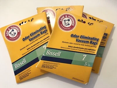 Arm & Hammer Bissell 7 Odor Eliminating Vacuum Bags 10 Bags 2007 - Image 1 of 3