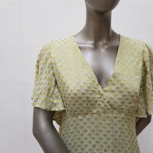 Hübsches Kleid von Intropia (Hoss Intropia), 36, grün, gold - Bild 1 von 24
