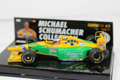 mx708, RAR Minichamps Nr. 9 Benetton Ford B193 Estoril Michael Schumacher #1 F1  - Bild 1 von 4