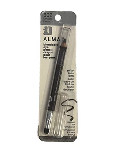 Almay Blendable Eye Pencil with Smudge Tip Applicator, 302 Brown, .04 oz - Picture 1 of 2