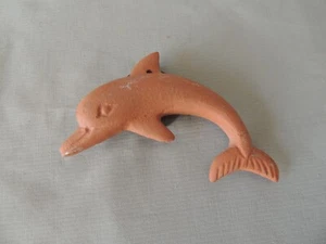 Fridge magnet ceramic dolphin hand made - Picture 1 of 8