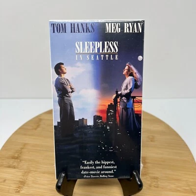 New Factory Sealed Sleepless in Seattle VHS 1993 Columbia Tristar Home Videos - Image 1 of 4