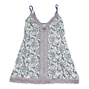 Delta Burke Floral Lace Lace Nightgown Spaghetti Strap Womens Lingerie Sleepwear - Picture 1 of 6