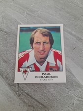 2414) PAUL RICHARDSON STOKE CITY - FOOTBALL 80 PANINI STICKER 