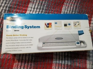Wilson Jones Manual Precision Binding System CB105 New Open Box - Picture 1 of 8