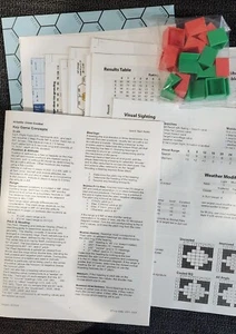 Airbattle Close Combat Board Game Play Test Edition Origins 2004 Tony Valle - Picture 1 of 6