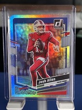 2023 Panini Donruss Football Silver Holo Die-Cut /75 Josh Allen #32