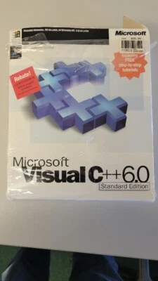 Microsoft Visual C++ 6.0 Standard Edition CD Rom Open Box - Image 1 of 4