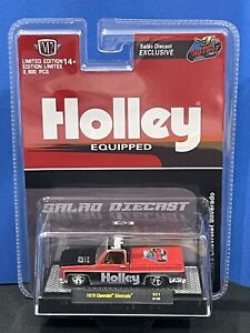 M2 Machines Red 2022 Salao Convention Holley equipped 1979 Chevy Silverado s21**