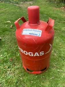 Propan Gasflasche, PROGAS 11 kg, leer, Pfandflasche, gebraucht - Bild 1 von 4