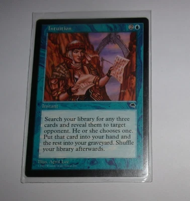 MAGIC THE Gathering Rhystic Study2 Intuition2 Dark Maze4  Prophecy 2x set of 29 - Image 1 of 4