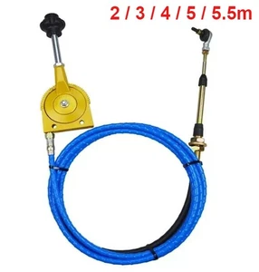 2/3/4/5m Throttle Cable For Komatsu Hitachi Kobelco Volvo Hyundai Kato Excavator - Picture 1 of 2