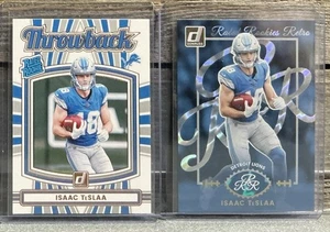 🔥2025 Donruss-Isaac Teslaa-Lote de 2 tarjetas; retroceso y clasificación de novatos🔥 - Imagen 1 de 3