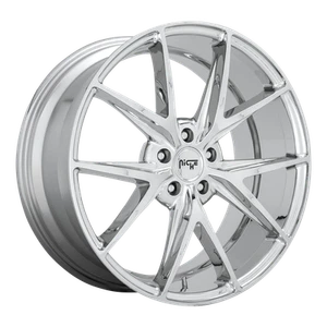 18x8 Niche M248 MISANO Chrome Wheel 5x120 (40mm) - Picture 1 of 5