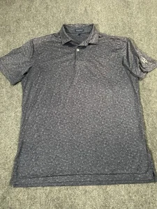 Peter Millar Poloshirt Herren Large grau Crown Crafted Golf Stretch Performance - Bild 1 von 7