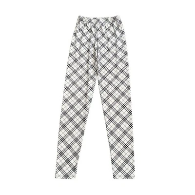 AGNES & DORA Womens Size Small/Medium Black White Plaid Pull On Leggings Pants - Image 1 of 4