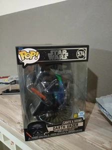 Funko Pop Star Wars Darth Vader Jumbo Pop! 27cm Licht Sound Exklusive #574 - Bild 1 von 5
